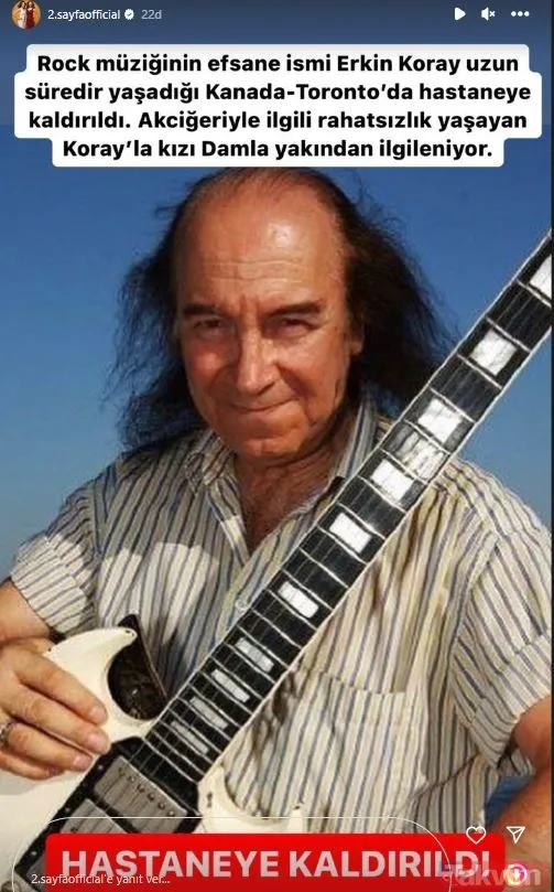 Erkin Koray Kimdir? Erkin Koray 24 Haziran 1941 Tarihinde Kadıköy, İstanbul'da Dünyaya Geldi. Türk Rock Sanatçısı Erkin Koray, Anadolu Rock, Psychedelic Rock Ve...