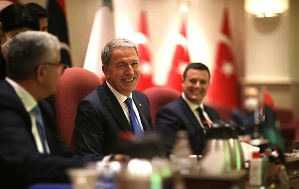 Son dakika: Bakan Hulusi Akar'dan kritik kabul: Libya ve Malta içişleri bakanları ile görüştü-4