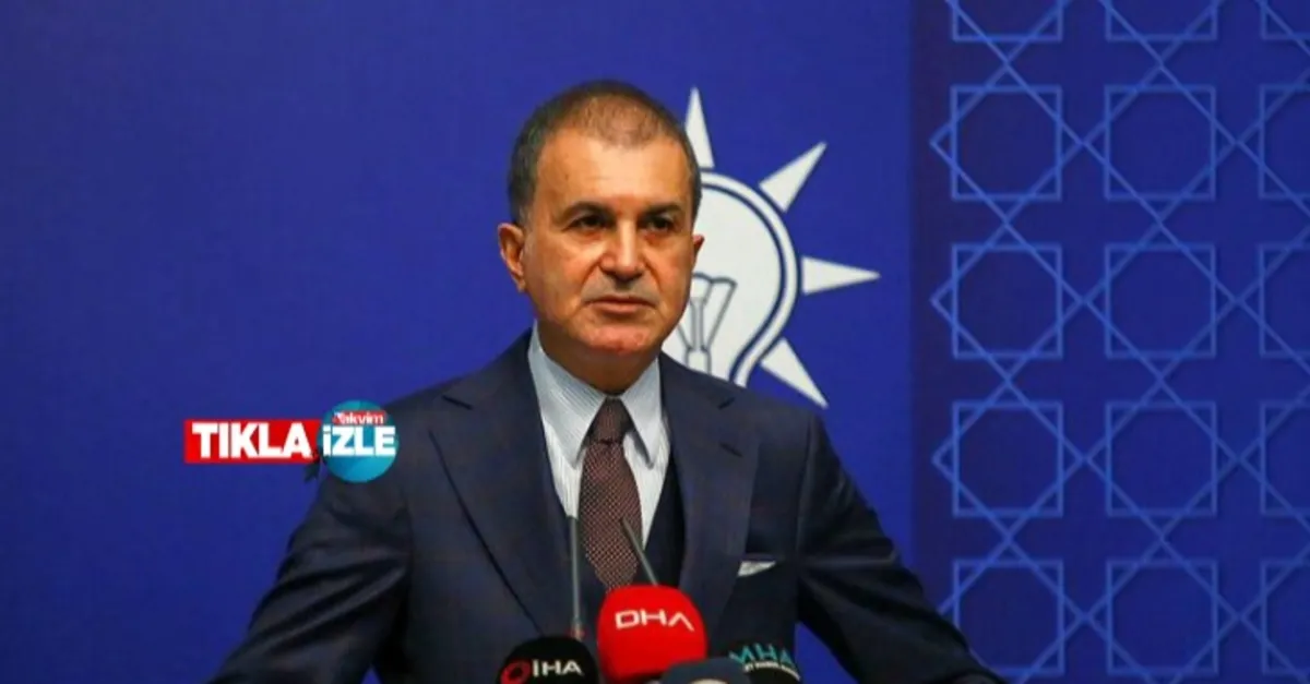 AK Parti Sözcüsü Ömer Çelik'ten İBB'ye tepki