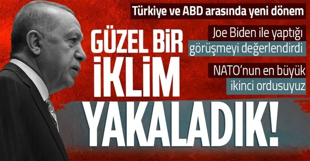 Erdoğan'dan dikkat çeken açıklamalar: Biden...