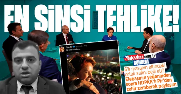 6'lı masanın gizli ortağı HDPKK safını belli etti! Bebek katili Abdullah Öcalan'ın yeğeni Ömer Öcalan: Kılıçdaroğlu'na operasyon var