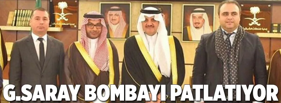 G.Saray'dan Suudi Arabistan'da sürpriz görüşme