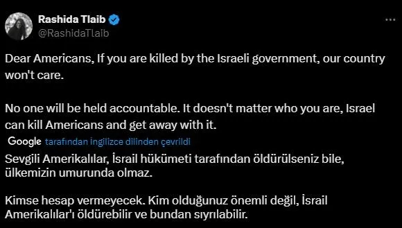 ABD'nin ikiyüzlülüğü pes dedirtti | İsrail'in canice katlettiği Ayşenur Ezgi Eygi ile ilgili sessizliğe gömüldü! Skandal sözler: Bekliyoruz-4