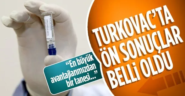 Yerli koronavirüs aşısı Turkovac’ta ön sonuçlar belli oldu! En büyük avantajlarımızdan bir tanesi...