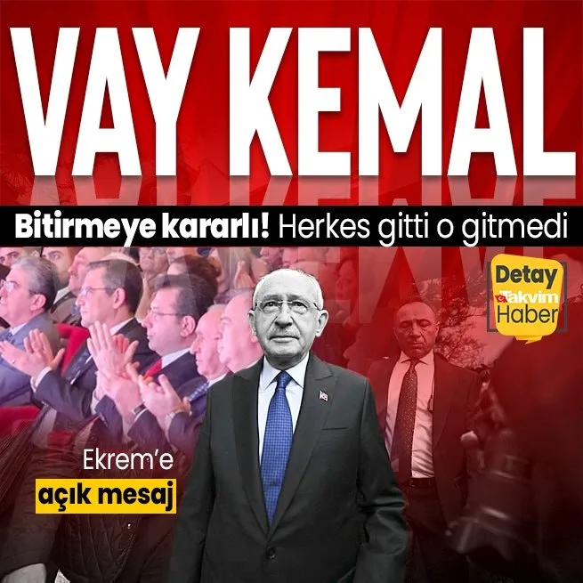 Kemal Kılıçdaroğlu-Ekrem İmamoğlu gerilimi sürüyor! Lansmana gitmedi