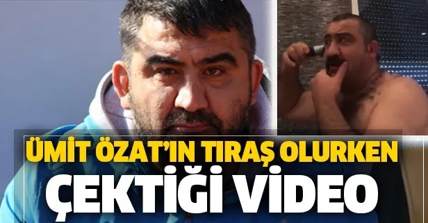 Ümit Özat'tan tıraş şov!