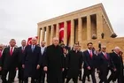 Başkan Erdoğan'dan Anıtkabir'de 29 Ekim mesajı: Milli davamız Türkiye Yüzyılı