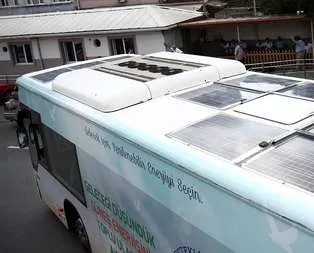 İETT’den güneş enerjili otobüs