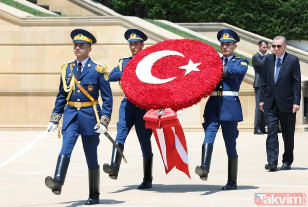 Başkan Recep Tayyip Erdoğan'dan Gardaş Azerbaycan'a ziyaret! Heyette Sinan Oğan da yer aldı - 1