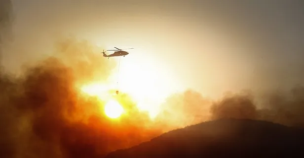 Bursa'da orman yangını büyüdü: Alevler evlere dayandı