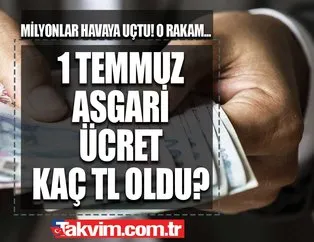 Rakam NETLEŞTİ! 1 Temmuz 2022 Cumhurbaşkanı Erdoğan Asgari ücret zammı son dakika! %30 artışla 5.500 TL... Asgari ücret net-brüt zam oranı aylık, günlük kaç TL oldu?