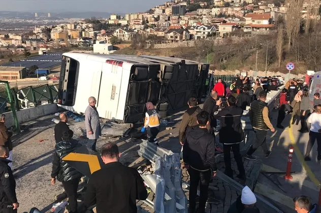 Son dakika: Bursa Uludağ'da feci kaza