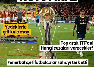 Süper Kupayı kim kazandı? Fenerbahçe sahadan çekildi! Top artık TFF’de: Ne karar verecekler? | Galatasaray’dan antreman maçı!