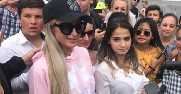 Paris Hilton turne için Kıbrıs'a geldi
