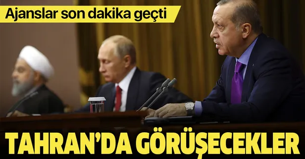 Son dakika: Türkiye, Rusya ve İran'dan kritik zirve!