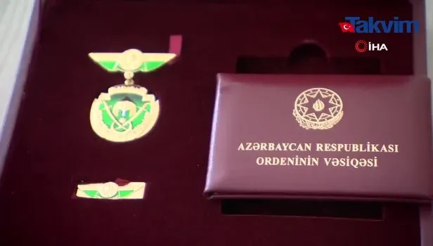İlham Aliyev'den Haluk Bayraktar'a Karabağ Nişanı