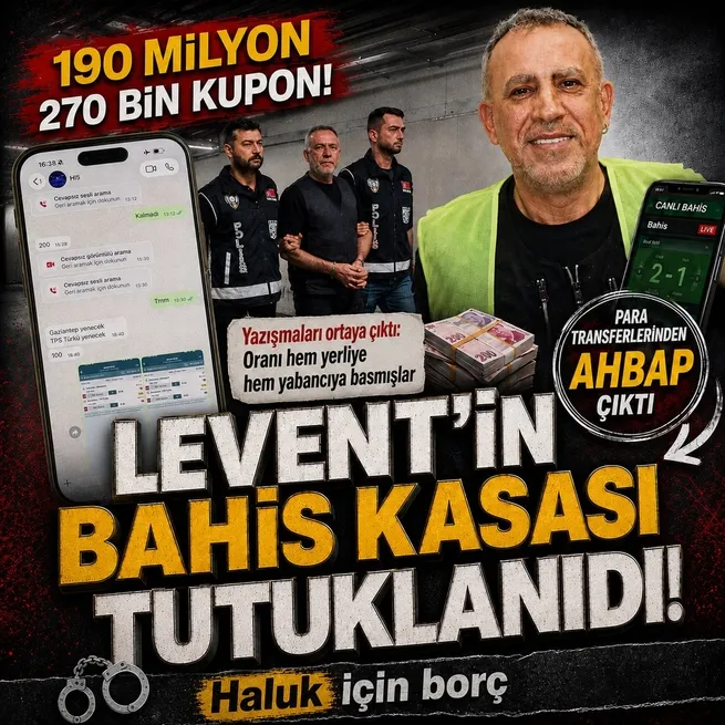 Haluk Leventin Alper Çelikle bahis yazışmaları ortaya çıktı: Dinamo Bükreş yenecek! Tutuklandı