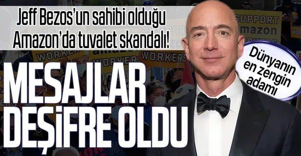 Amazon'da tuvalet skandalı: İnsanlık dışı uygulamayı kabul ettiler! İşçiler çok yoğun çalıştıkları için...