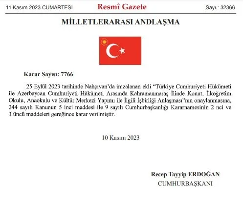 turkiye-ile-azerbaycan-milletlerarasi-anlasma-resmi-gazetede-yayimlandi-1699687292943.jpg Türkiye ile Azerbaycan milletlerarası anlaşma! Resmi Gazete'de yayımlandı-1