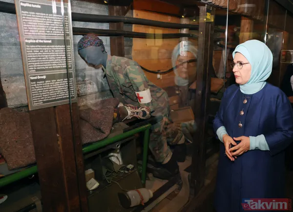 Emine Erdoğan Saraybosna'da Umut Tüneli'ni ve Saraybosna Maarif Okulu'nu ziyaret etti - 4