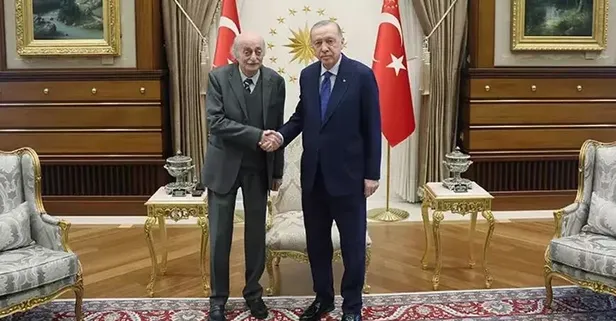 Başkan Erdoğan Lübnan'daki Dürzi Lider Velid Canbolat'ı kabul etti!