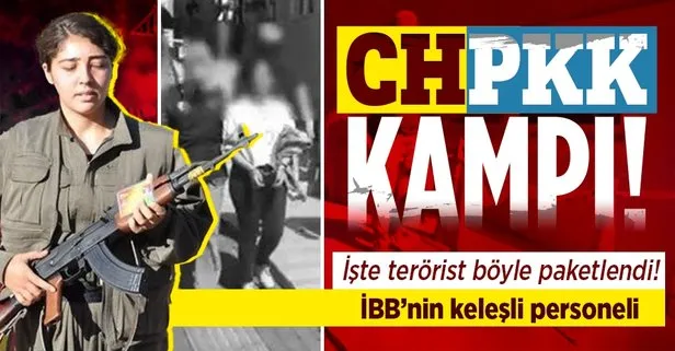 İBB’yi PKK yuvasına çevirdiler! İBB çalışanının terör örgütü kampında görüntüleri ortaya çıktı! Gözaltına alındı