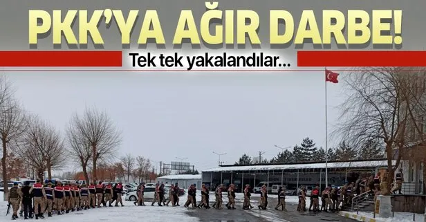 Muş merkezli 5 ilde PKK’ya ağır darbe! 39 gözaltı