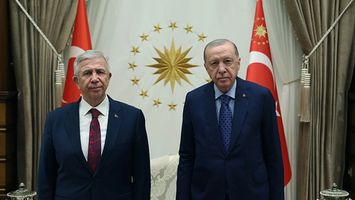 Külliye’de dikkat çeken kabul: Başkan Erdoğan ile Mansur Yavaş görüştü! Teşekkür paylaşımı geldi