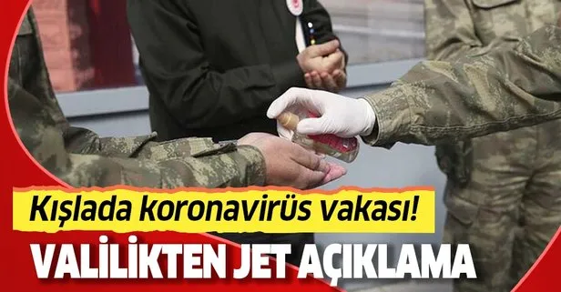 Burdur’da bazı askerler koronavirüse yakalandı