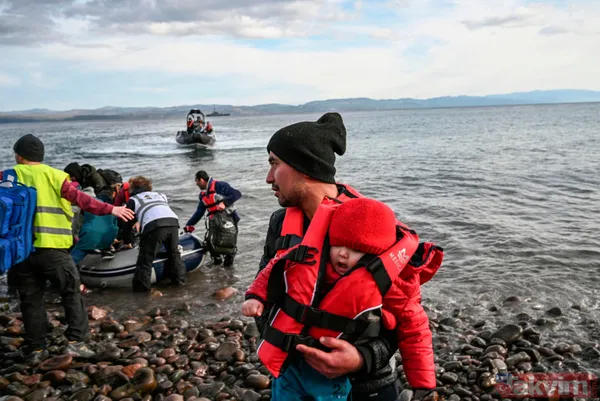 Ajanslar son dakika olarak duyurdu: İşte Yunanistan'a ulaşan göçmen botları - 20