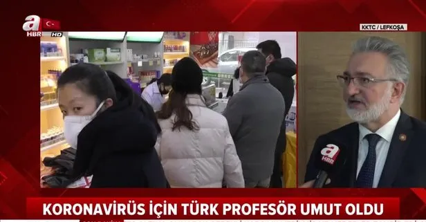 Koronavirüs için Türk profesör umut oldu