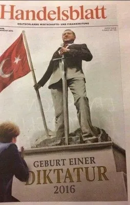 Alman dergisinden küstah kapak