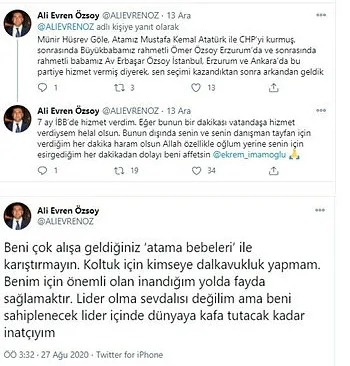 İBB’nin eski müdüründen Ekrem İmamoğlu’na zehir zemberek sözler: Haram olsun!-2