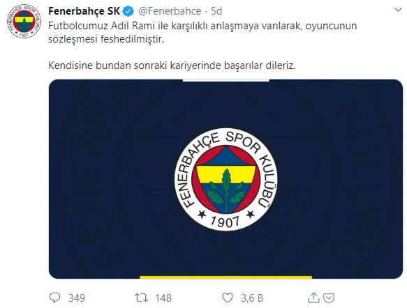 Fenerbahçe'de son dakika gelişmesi! Adil Rami ile yollar ayrıldı-2