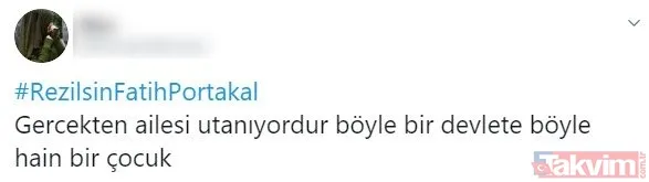 ABD beslemesi Fatih Portakal'a tepkiler büyüyor! #rezilsinFatihPortakal - 5