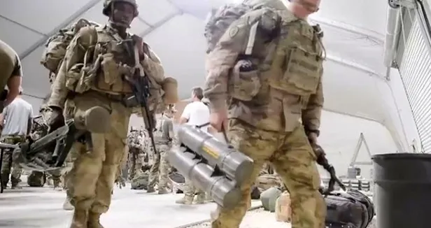 Suriye'den ayrılan ABD askerlerinin yeni görüntüsü ortaya çıktı-1