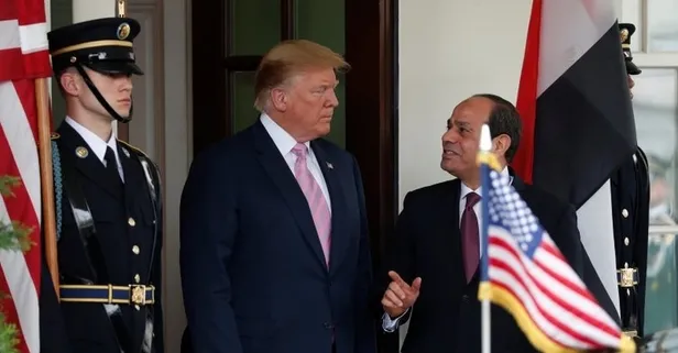Demokrasiden bahseden Trump'tan darbeci Sisi'ye övgü