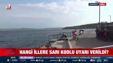 Meteorolojiden 9 il için fırtına uyarısı