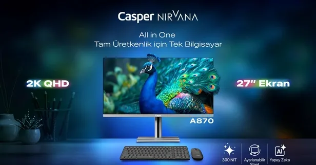 Şıklık, güç ve yapay zeka tek bir tasarımda: 2K QUAD HD ekranlı Nirvana A870