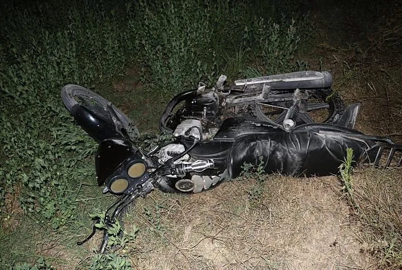 Amasya’da motosiklet kazası