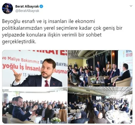 Bakan Albayrak Twitter'dan paylaştı: Verimli bir sohbet gerçekleştirdik-1
