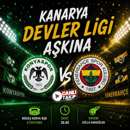 Konyaspor - Fenerbahçe | CANLI