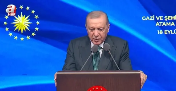 Şehit yakınları ve gaziler Beştepe'de! Başkan Erdoğan'dan Netanyahu'ya "Kudüs" tokadı: Biz bu coğrafyada ev sahibiyiz, oyunları bozacağız