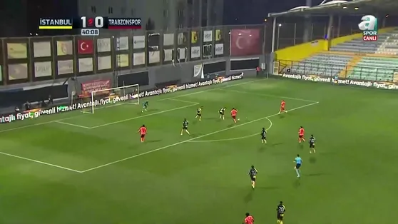 GOL İZLE | İstanbulspor 1-1 Trabzonspor