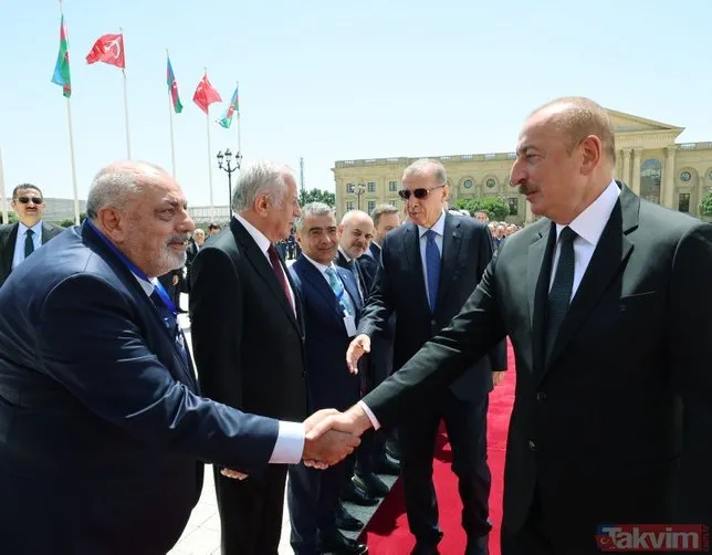 Başkan Recep Tayyip Erdoğan'dan Gardaş Azerbaycan'a ziyaret! Heyette Sinan Oğan da yer aldı