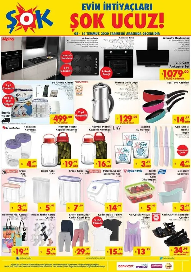 ŞOK market 8 Temmuz indirimli aktüel ürünler kataloğu! ŞOK'ta bugün haftanın ŞOK aktüel ürünleri neler?-2