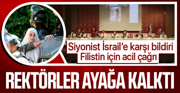 Üniversite rektörlerinden Filistin için adalet ve insan hakları çağrısı: Filistin toplumuna gerekli destek gecikmeksizin verilmelidir