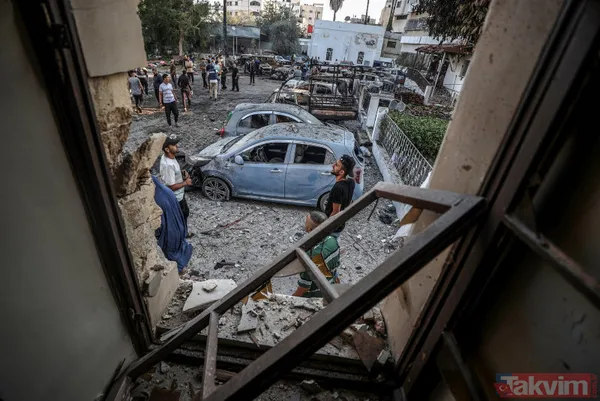 Hastane vurup 500 sivili şehit eden İsrail'in 'düşük çözünürlük' oyunu! Kırptı, çevirdi, yayınladı... Manipülasyonun böylesi - 18