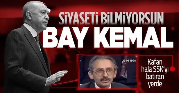 Kılıçdaroğlu siyaseti bilmiyor!