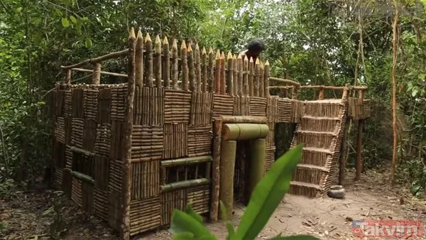 Sadece ağaç kullanarak öyle bir şey yaptı ki! YouTube videosu milyonlar izlendi - 48